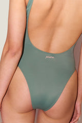 One-Piece Swimsuit in Olive