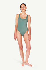 One-Piece Swimsuit in Olive