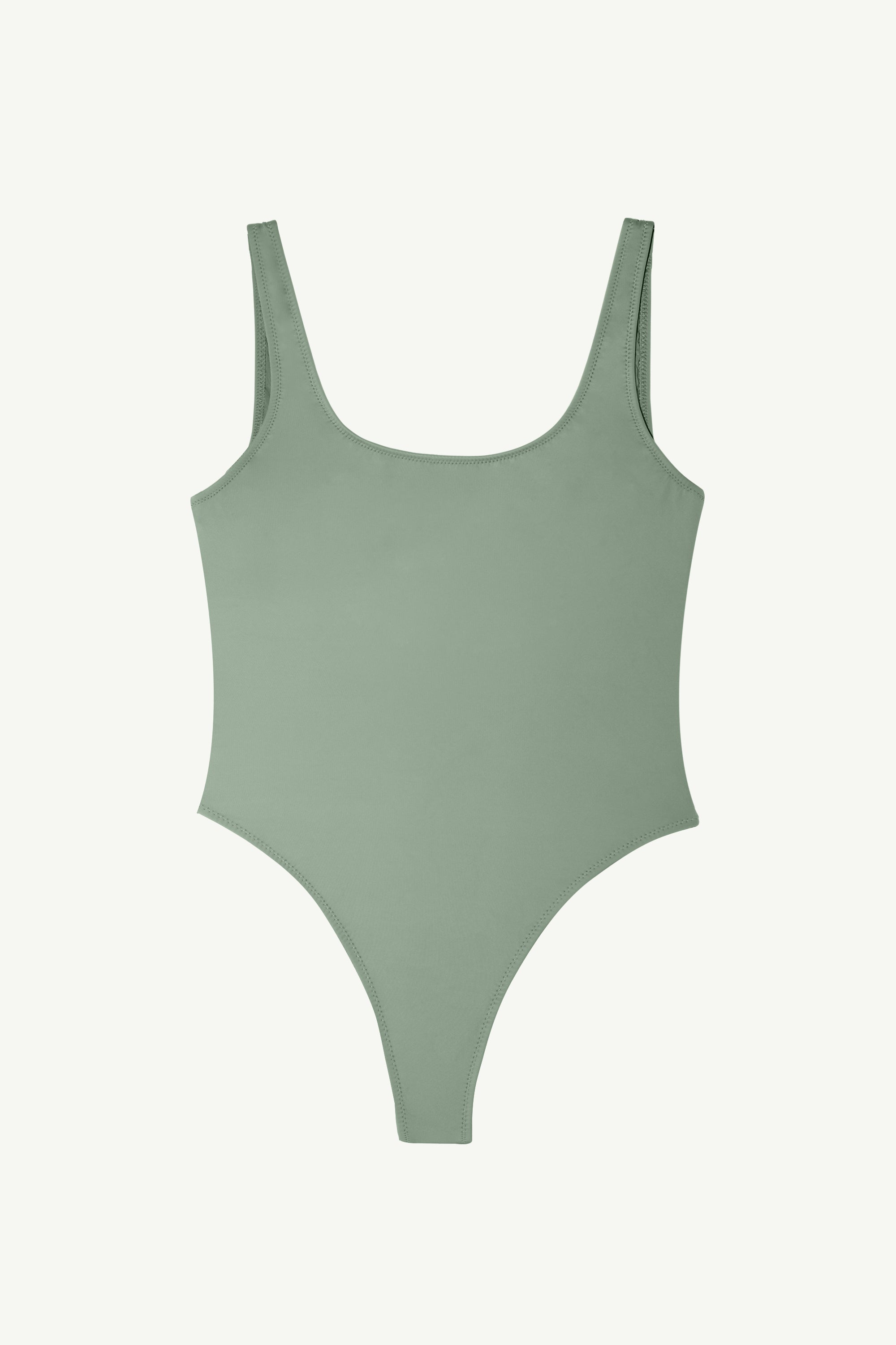 One-Piece Swimsuit in Olive