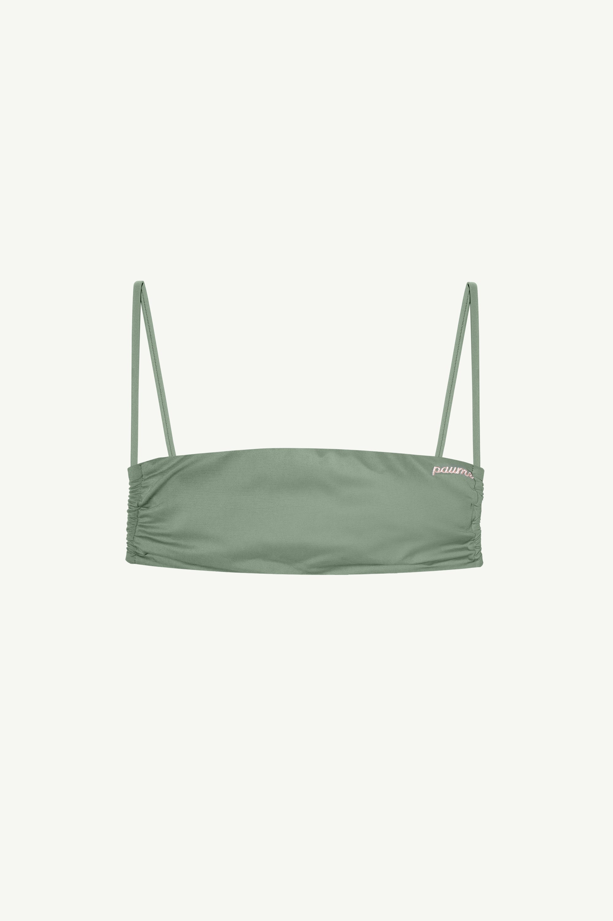 Ily Bandeau Top in Olive